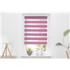 Khome K-home Rullo Doppio Madrid Senza forare Lilla, Tessuto, Flieder, 60 x 150 cm
