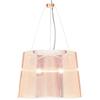 Kartell Gè Lampada a Sospensione, Rosa, Trasparente