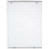Gardinia Tenda Plissettata Solo con Ventose, Tenda Pieghevole Opaca, Parti per Il Montaggio Incluse, 2 Binari in Alluminio, Bianco, 50 x 130 cm (LxH)