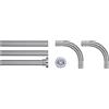 Sealskin Seallux Binario Modulare per Tenda da Doccia, Acciaio Inox, Cromato, 90 x 2,8 x 2,8 cm