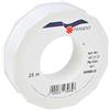 Präsent C.E. Pattberg Marseille - Nastro in Organza Rinforzato, 25 mm x 25 m, Colore Bianco