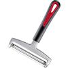 Westmark Taglia-formaggio con rullo e cavo sostituibile, Spessore variabile, Larghezza: 12 cm, Acciaio inox/Alluminio/Plastica, Rollschnitt Gallant, Nero/Rosso, 29272260
