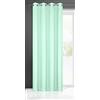 Eurofirany Rita - Tenda liscia semplice tinta unita, con 8 occhielli, per camera da letto, soggiorno e camera dei bambini, in stile moderno, in poliestere, 1 pezzo, 140 x 250 cm, colore: menta chiaro