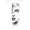 Home Fashion Face Right Tenda a Pannello, Poliestere, Grigio, 245 x 60 cm