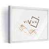 VIVAN Riquadro Cornice, Bianco (Opaco), A3