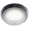 Niermann Standby 'Niermann Standby a + + to e lampada da soffitto, parete anello cromato , Satinato, 25 x 25 x 8 cm