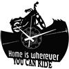 Instant Karma Clocks | Orologio da Parete Moto | Decorazione per Motociclisti e Biker | Idea Regalo per Amanti delle Moto