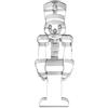 RBV Birkmann schiaccianoci Cookie Cutter, Argento, 2 x L/18.5 cm