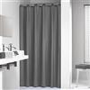 Sealskin Madeira Tenda da Doccia, Poliestere, Grigio, 180 x 200 cm