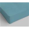 Italian Bed Linen, Max Color, Lenzuolo sotto, Ottanio, 1 Posto