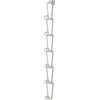 YAMAZAKI 6510 JOINT Bag Holder S, white, Steel, 7.5 x 8 x 77 cm