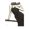 the art group L' Arte Gruppo Janel Eleftherakis (Little Black Dress III) - Stampa Artistica 40 x 50 cm, Carta, Multicolore, 40 x 50 x 1.3 cm