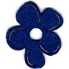 Petra's Bastel News Petra S News A- blf2704 - 50 40 x Fiore 40 mm, Feltro Fai da Blu Scuro