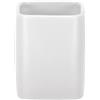 Kleine Wolke Cubic 5066100852 - Bicchiere portaspazzolino da Denti, Accessorio per Il Bagno, Colore: Bianco