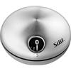 Silit Puk Sveglia a Breve Termine, Timer Magnetico da Cucina, in Acciaio Inox, Tempo di Regolazione Fino a 60 Minuti