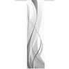 Home Fashion Carlisle Tenda a Pannello, Poliestere, Grigio, 245 x 60 cm