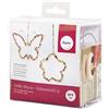 Rayher Kit Deco Fiore + Farfalla, 2X Fiore, 2X Farfalla, 24098000