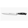 Arcos Coltello per Filettare con Lama in Acciaio Inossidabile Nitrum 200 mm - Manico Ergonomico in Poliossimetilene POM, Ideale per Filettare Carne e Pesce - Nero, Serie Riviera