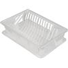 Excelsa Scolapiatti Piccolo, Plastica, Bianco