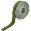 Berisfords nastro di velluto, muschio, larghezza 22 mm, 5 m