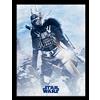 Star Wars Solo: A Star Wars Story Enfy Nido Pose Stampa con Cornice, Legno, Multicolore, 42 x 32 x 2.4 cm