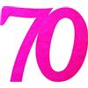 Petra's Bastel News Petra di News a gef3370 - 35 Confetti Decorativi, FLIZ, Pink, 18 x 12 x 3 cm