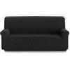 Blindecor Picasso Copridivano Elasticizzato 1 Posto, Consistenza, Nero