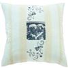 My Flair 24.16RA, Cuscino con Imbottitura, 40 x 40 x 14 cm, 50% Cotone, 50% Poliestere, Lavare a Mano, Beige (Beige)