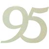 Petra's Bastel News Petra di News a gef3395 - 02 Confetti Decorativi, FLIZ, Crema, 18 x 12 x 3 cm