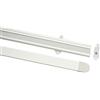 Gardinia 30131 Binario per Tenda, Metallo, Bianco, 67x60x0.1 cm