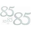 Petra's Bastel News 'Petra mestiere-notizie News 22 Pezzi Compleanno Numeri Set 85 Colori Articolo in Legno, Legno, Legno, 25 x 18 x 5 cm