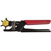 Rayher 22599000 Pinzatrice professionale a 6 punzoni, 24 cm, diametro del foro da 2 fino a 4,5 mm, per scheda in cartone incollato, 1 pezzo
