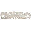 Biscottini Fregio Legno 87x22 cm Made in Italy | Fregi per mobili e pareti | Fregi in Legno Decorativi per mobili e pareti con Finitura Anticata