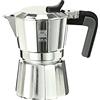 BRA, Caffettiera Deluxe2 in alluminio, 3 tazze