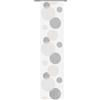 Home Fashion 87984-860 - Tenda a Pannello, in Stoffa da Arredamento Voile, 245 x 60 cm, Colore: Pietra