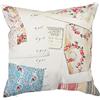 Daycollection Home Office HOOFACCA3 - Cuscino in Cotone Multicolore, 40 x 40 x 10 cm