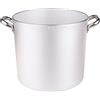Baldassare Agnelli Pentole Agnelli ALMR110320 Pentola Cilindrica Radiante con Due Maniglie Inox, Argento, 20 cm, 6 l, 1 Pezzo