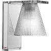 Kartell Light Air Applique Versione Sculturata, Cristallo