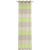 Deko Trends Tenda a Occhielli, Tessuto, Verde, 245 x 144 cm