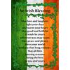 Schatzmix Blechschild An Irish Blessin. May Love Metallschild Wanddeko 20x30 cm Tin Sign Targa di Metallo da Parete, Lamiera, Multicolore