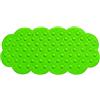 MSV 140194 Gomma Bath Mat Background carbonato di Calcio Pistacchio 92 x 44 x 0,1 cm