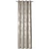 Neutex for you! Deko Trends Vita Occhielli Sciarpa, Tessuto, Argento-Grigio, 245 x 146 x 0.1 cm