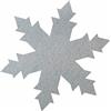 Petra's Bastel News Petra mestiere-notizie Cristallo di Ghiaccio News 50 X 40 mm in Feltro di Gliter Colore Streudeko, FLIZ, Blu Ghiaccio, 18 x 12 x 3 cm