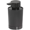 TIGER Tune Dispenser per Sapone Liquido Indipendente, ABS, Nero Metallo Spazzolato, Nero, 6.8 x 12.4 x 8.3 cm