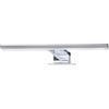 BRILONER Leuchten - Lampada da specchio a LED, luce da specchio cromata, 500 lumen, 4.000 Kelvin, IP44