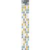 Plage 260542 Smooth - Tiles Adesivo per mattonelle, 6 Bogen scandinavo, in Vinile, Multicolore, 15 x 0,1 x 15 cm
