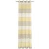 Deko Trends Tenda a Occhielli, Tessuto, Beige, 245 x 144 cm