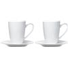 Ritzenhoff & Breker 597448 Latte Macchiato Set Bianco, 4 Pezzi