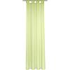 Deko Trends Tenda con Passanti, Tessuto Poliestere, Verde, 245 x 144 cm