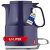 Helios Thermoboy plastica caraffa, plastica, Dark Blue, 0.3 Litre
